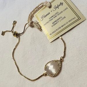 Arm Candy by Eye Candy L.A. 18K Gold Plated Adjustable Bracelet